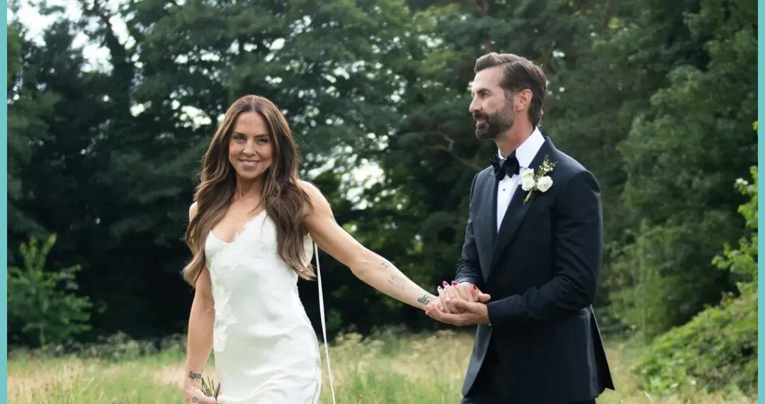 Aos 52 anos, Mel C se casa com vestido assinado por Victoria Beckham e reúne as Spice Girls