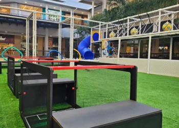 Férias no Terraço Shopping ganham circuito infantil com desafios inspirados no futebol