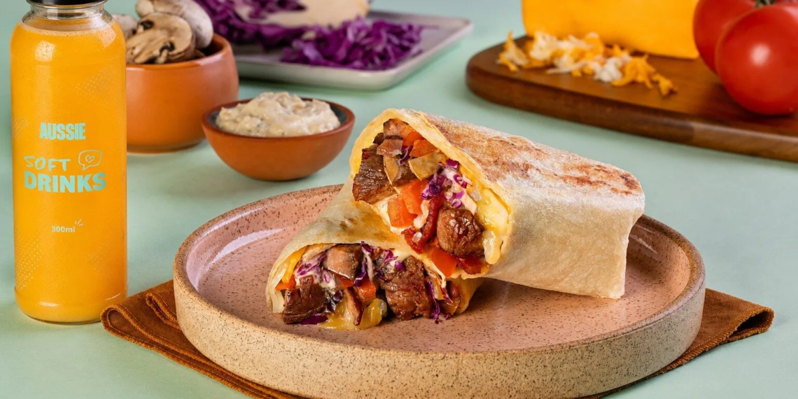 Aussie Chicken & More estreia na categoria de wraps com receitas inéditas e seu DNA Sweet & Spicy