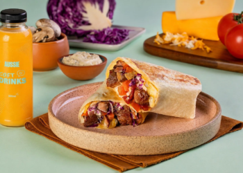 Aussie Chicken & More estreia na categoria de wraps com receitas inéditas e seu DNA Sweet & Spicy