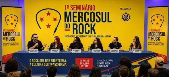 Brasília recebe o 1º Seminário Mercosul do Rock com debates, oficinas e shows gratuitos