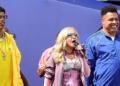 Madonna, Shakira e Justin Bieber comandam espetáculo inédito na final da Copa com participação dos Ronaldos
