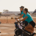 Aeroporto de Brasília transforma pátio de aeronaves em cenário para experiência inédita de spinning