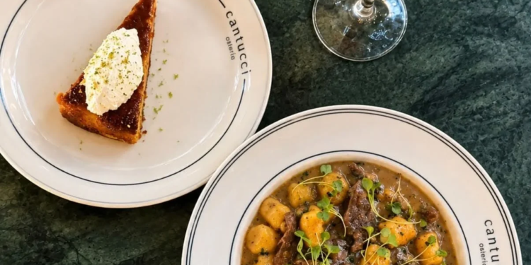 Cantucci Osteria cria novo menu para transformar o jantar em uma experiência completa