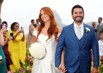 Destination Weeding: Nathália Dantas e Fernando Sant’Anna celebram união com vista para o Pão de Açúcar